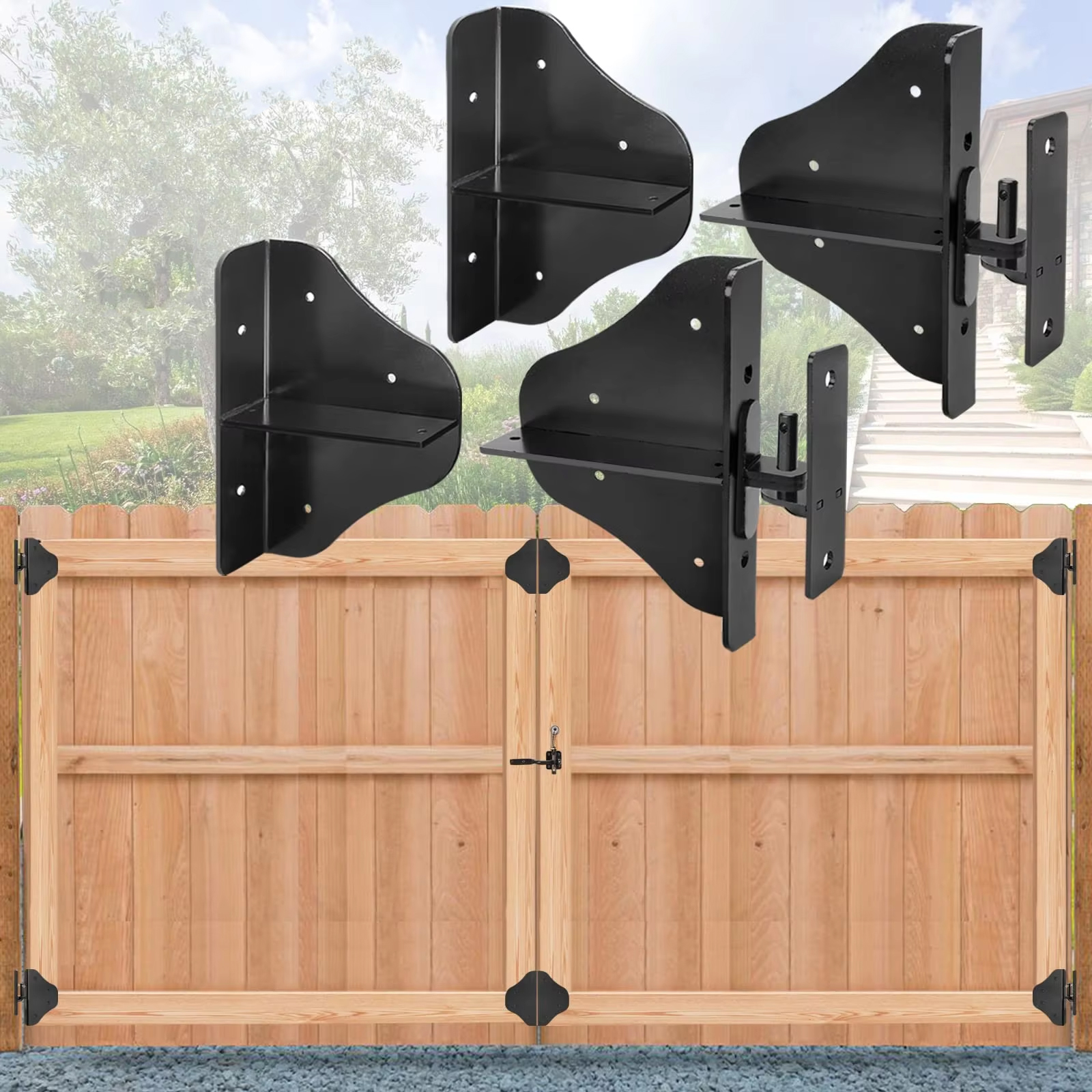 Driveway DIY Aluminum Gate