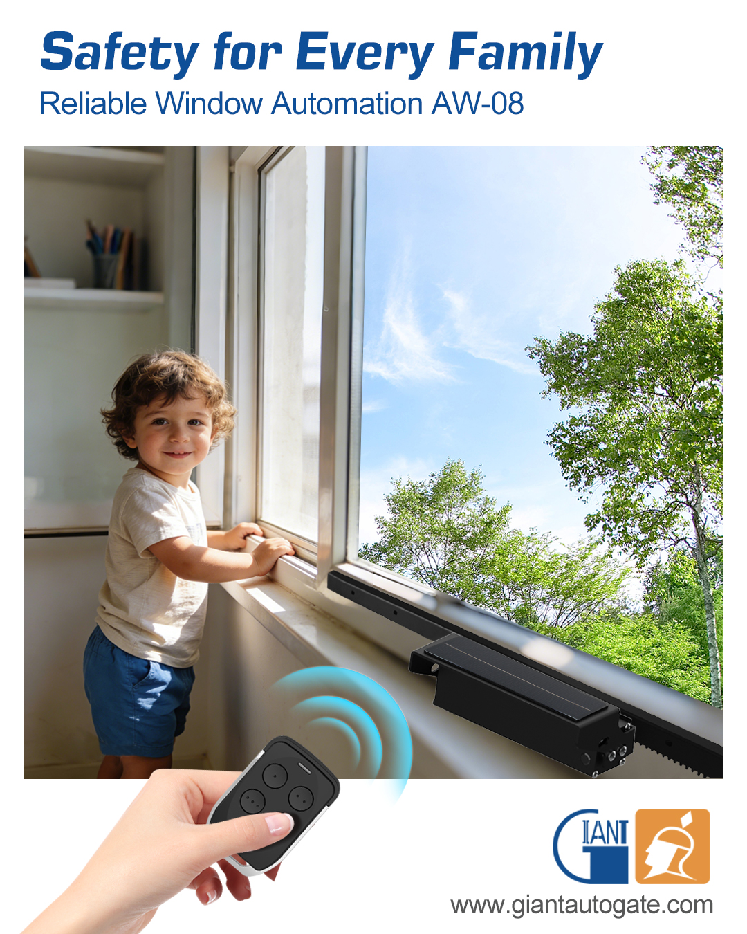  Anti-Pinch Safe Window Motor | JuJiang