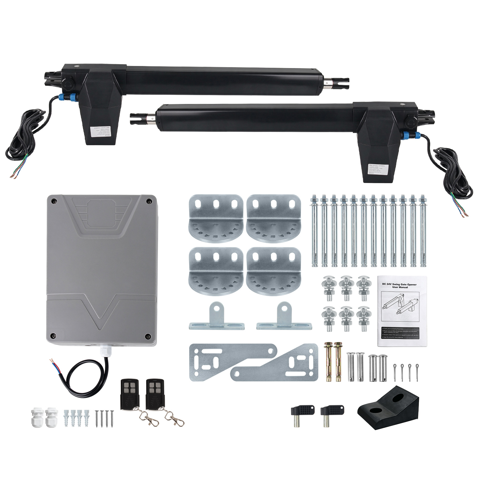 450KGS DC 24V Brushed Motor Swing Gate Opener Operator